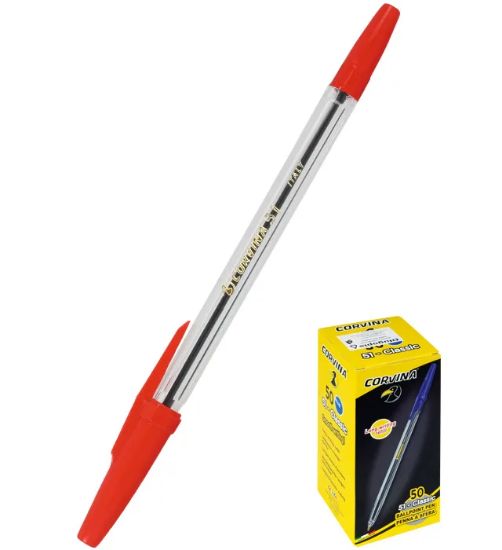 Picture of CORVINA BALLPEN 51 RED