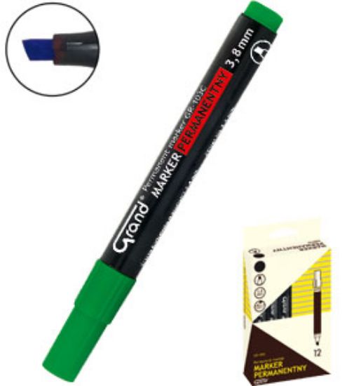 Picture of GRAND PERMANENT MARKER CHISEL GREEN