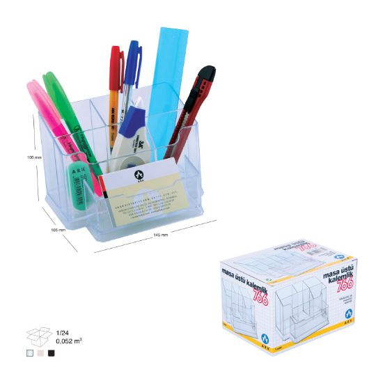 Picture of ARK DESK ORGANISER TRANSPARENT 766