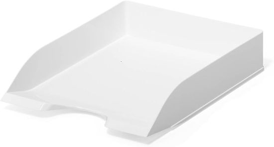 Picture of ARK DESK TRAY STACKABLE WHITE 450