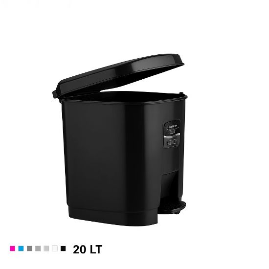 Picture of ARK PEDAL BIN 20L BLACK