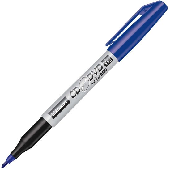 Picture of LUXOR CD/DVD MARKER 960 BLUE