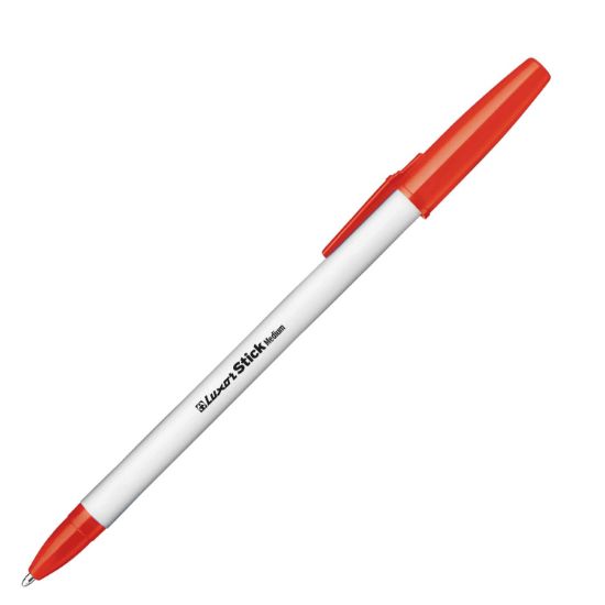 Picture of LUXOR BALL PEN STICK 1.0MM RED