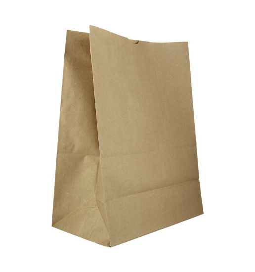 Picture of PAPER BAGS BROWN 210 + 40 X 350MM X500