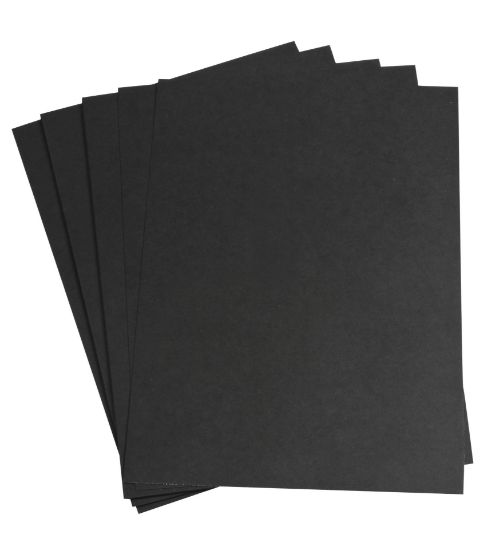 Picture of A3 BINDING BACKS CARDBOARD BLACK X100