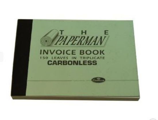 Picture of A6 INVOICE BOOK TRIPLICATE CONTESSA