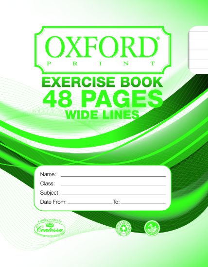 Picture of COPY BOOK 48PGS WIDE LINES