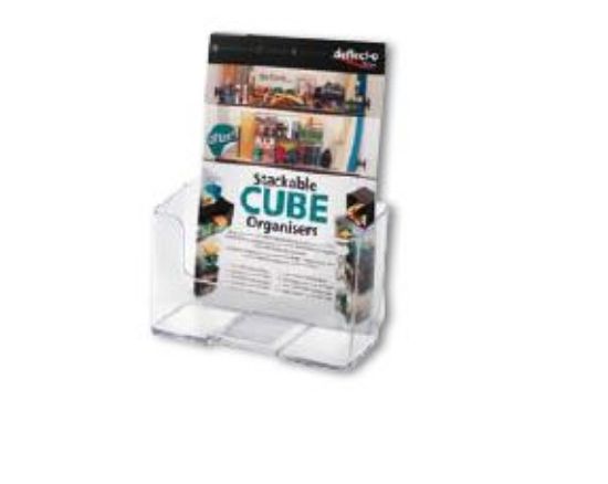 Picture of A4 BROCHURE HOLDER 1 TIER W/M 0725