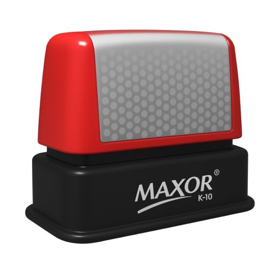 Picture of STAMP K62 43X78MM RED