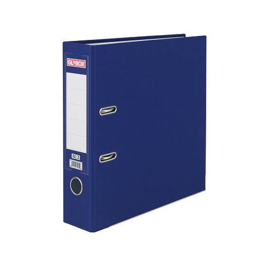 Picture of A4 DARK BLUE LEVER ARCH FILE 3'' GLOBOX