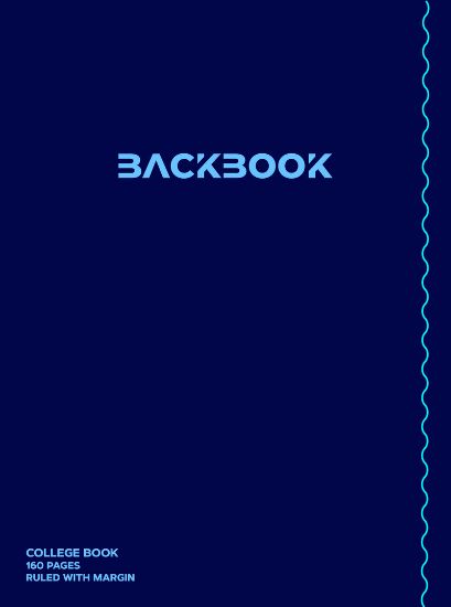 Picture of A5 COLLEGE BOOK 80 SHTS BACKBOOK