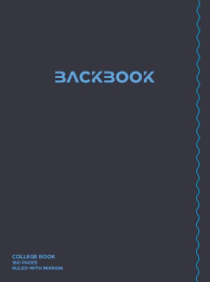 Picture of A6 COLLEGE BOOK 80 SHTS BACKBOOK