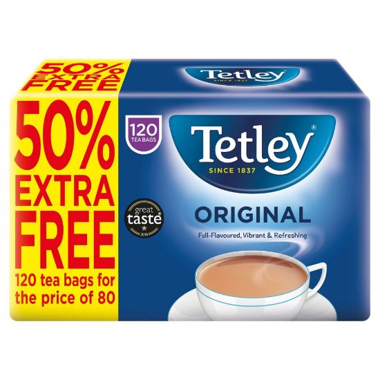 Picture of TEA BAGS X120 TETLEY